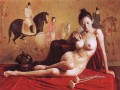 Lady of Guoguo on a Spring Outing Chinese Girl Nude